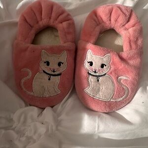 Pink Cat Slippers